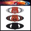 3D Премиум ROUTE US 66 для Универсальных Автомобилей Мотоцикла Декоративный капот автомобиля Крыло багажник Задний капот Шильдик Наклейка Эмблема Значок Стикер