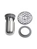 A Reliable Solution This 304 Stainless Steel Shower Drain Combines Efficient Filtration with Strong Isolation Features