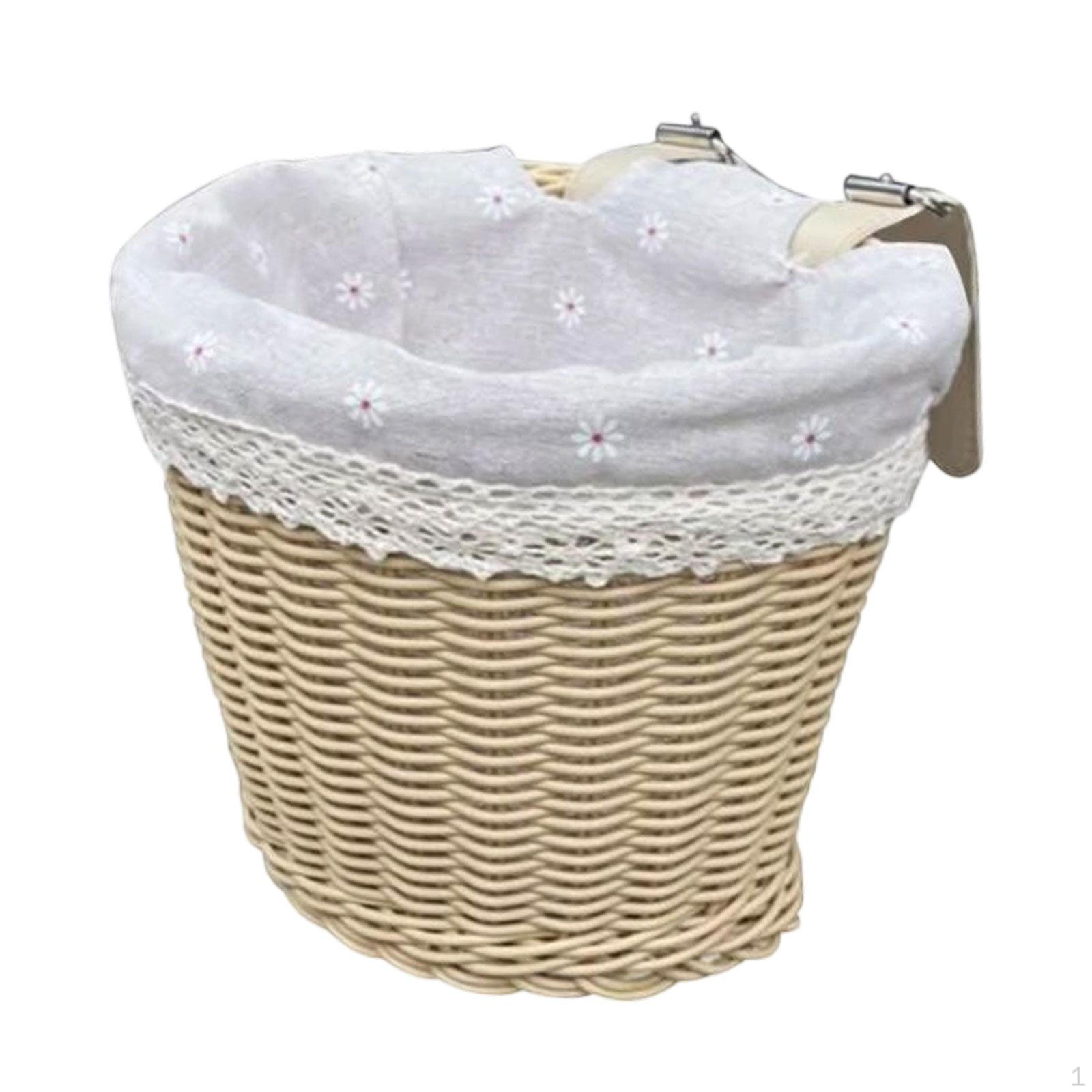 

Велосипедные аксессуары для детей, Практичная корзина для трехколесного велосипеда, Различное использование 21cmx16cmx16cm