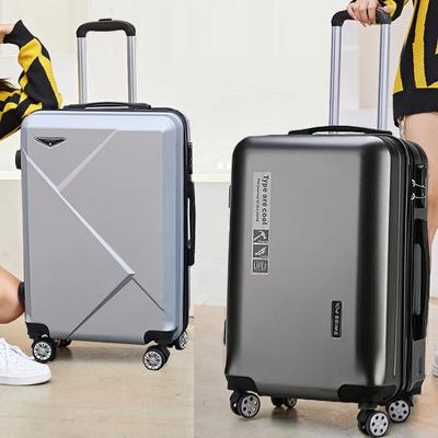 24" koffer & 20" handbagage trolley met universele wielen