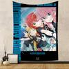 Anime Singer BBocchi The Rock Cartoon Tapestry Wall Hanging Decoration Household Home Decor