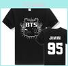 Kpop Tshirt Bts Bangtan Boys Tshirt Suga Tops Tee Unisex Jung Kook Jhope Jin V