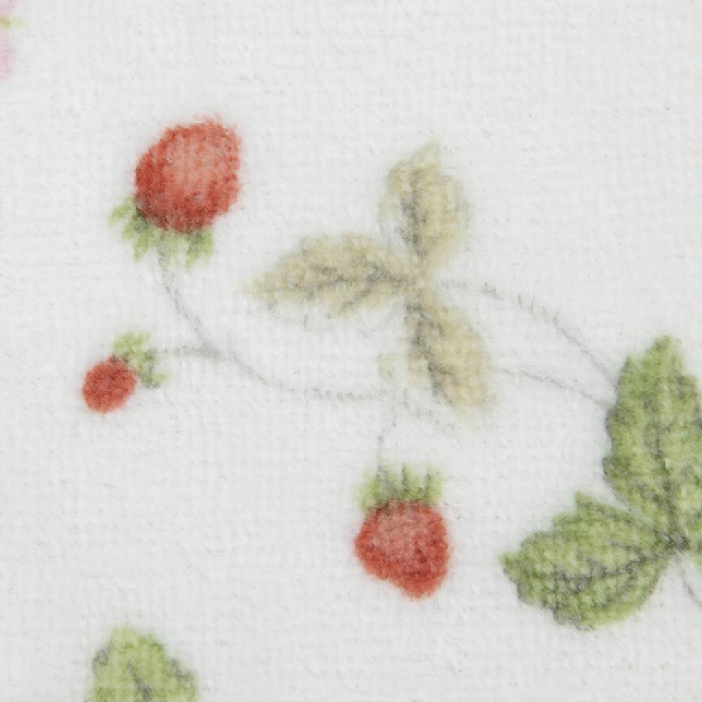 Nishikawa Imabari Towel Green Handkerchief Towel Wedgwood Wild Strawberry Cotton Made in Japan TT47605631G 100%