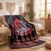 Sunderland Football Print Flannel Blanket Soft Warm Sofa Bed Throw Blanket For Home Office Bedroom
