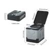 Toilette Pliante avec Couvercle Voiture Bateau Potty Portable pour Camping Randonnée Plage Embouteillage Voyage d'Urgence Voyage en Autonomie