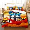 Mechanical Goldorak Boys Bedroom Bedding Single Twin Full Queen King Size Aldult Duvetcover Anime Bed Sheet Set