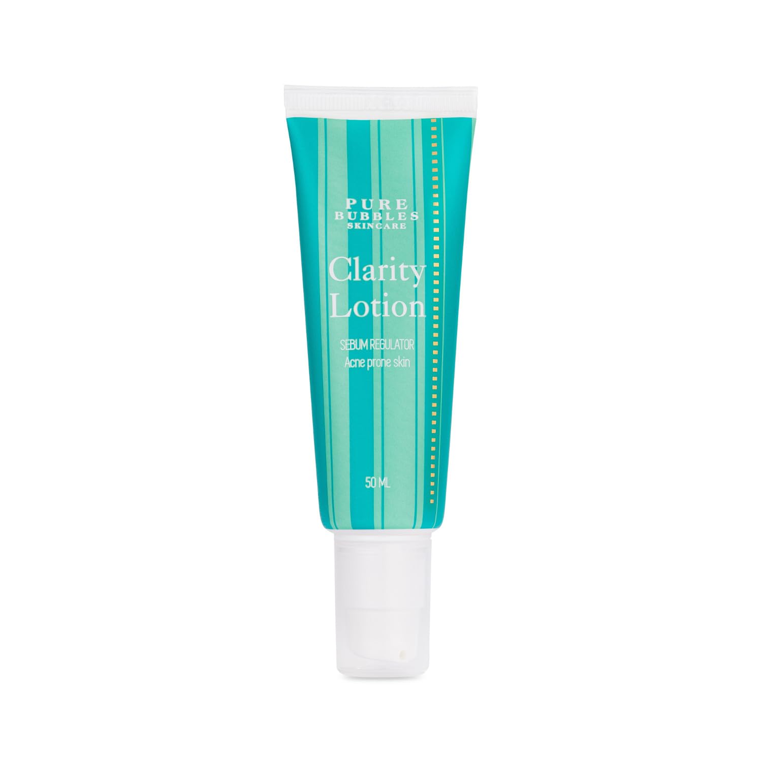 Pure Bubbles Clarity Lotion | Plant-Based Moisturizer for Oily & Acne-Prone Skin | Sebum-Balancing Thyme & Magnolia Extract | Matte Finish