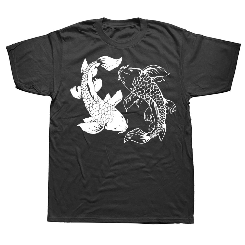 

Funny Yin-yang Japanese Graphic T-shirts Men Women s Fashion Casual Tshirt 100% Cotton Loose Oversized T Shirt Summer - Men s... S разноцветный