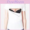 Lady Bursting Print Tearing Milk T Loose Round Collar Fashion Summer T-shirt Premium Quality