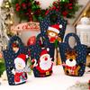 Cartoon Cartoon Handbag Snowman/Elk Santa Claus Candy Bag Cute Cookies Bag  Christmas Party