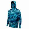 Mens UPF 50 Sun Protection Long Sleeve Hooded Fishing Shirt Breathable Quick Dry Outdoor Sports Cycling Jersey