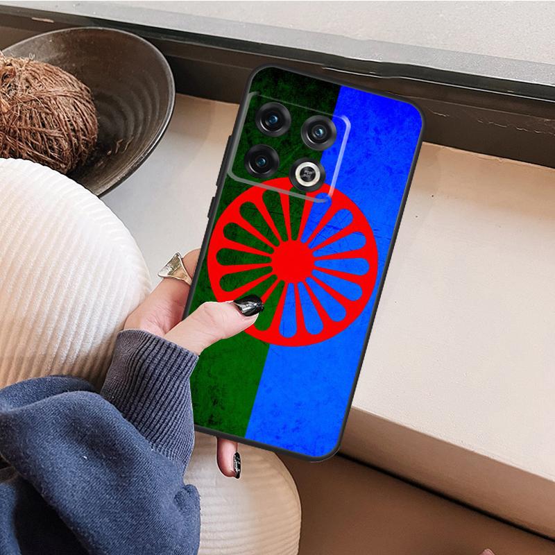 Gypsy Romani Roma Flag Case For OnePlus 15 R 13 R 12R 10R 8T 10T 13T 12 11 10 Pro Nord 5 CE 4 3 2 Lite N20 N30 Cover