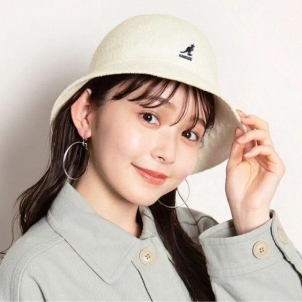 KANGOL Wool Bucket Hat Unisex Bermuda Logo Bucket Hat K3451 L