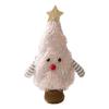 Cartoon Christmas Doll Handmade Xmas Desktop Ornament Cute Christmas Tree Decoration  Hotel