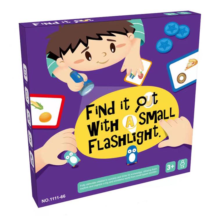 

FIND IT OUT: Interactive Parent-Child Educational Flashlight Toy for Cognitive and Matching Skills Development