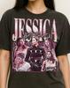 Jessica Biel Shirt, 90s Vintage Retro Bootleg Jessica Biel T-Shirt, Actress Tribute Graphic Tee, Hollywood Star Fan Apparel