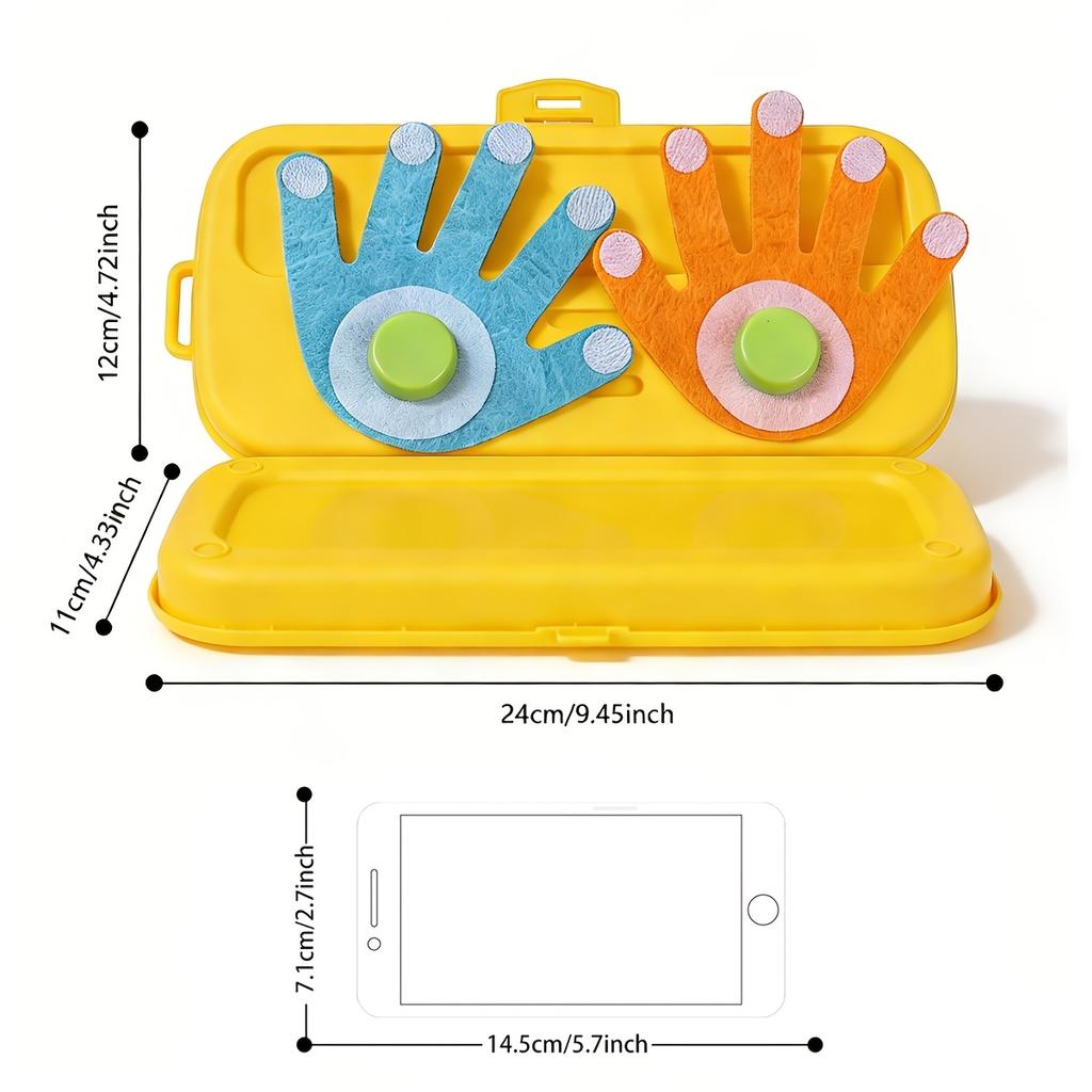 Finger Counting Math Toy with Number Blocks, Math Manipulatives for Kids 3-5, Educational Toys School Supplies, Birthday Gifts for Boys Girls