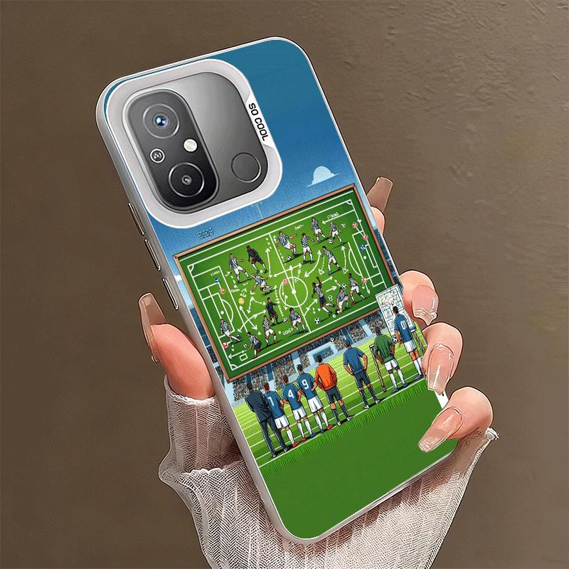 Football Soccer Tactics Time Shockproof Phone Case for Xiaomi Poco X7 X6 X5 X3 Pro F7 Ultra M8 Redmi 15C 15 14C 13C 12C 10C 13 1