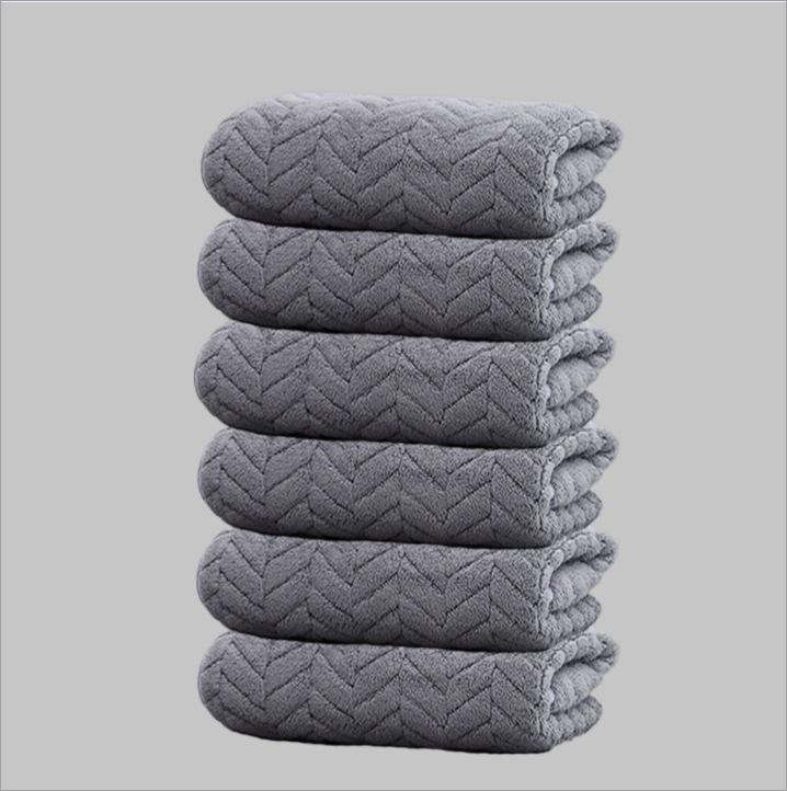Coral Fleece Double-Sided Quick Dry Towels for Home - Mother-Child & Couple Set