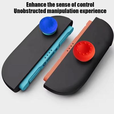 Tampas Universais de Silicone para Joystick para Switch 2 Steam Deck Pegas de Polegar de Reposição Capas Protetoras para Switch 2 Rog