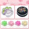 8PCS Taba Squishy Kit,2PCS Biscuit Stress Relief Toy and 4PCS Mini Taba Squishy Paw and 2PCS Fruit Cat Claw Stress Relief Soft Squeeze Fidget Toys Fo