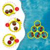 Colorful Ball Toss Game for Swimming Pool with Easy Setup