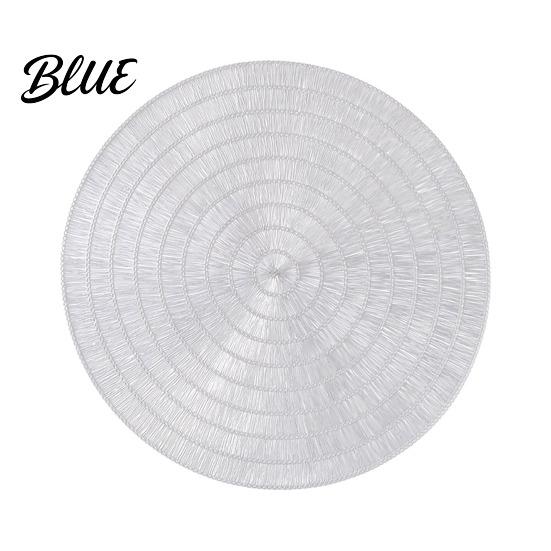 Easy Clean Placemats Mat Wear-Resistant Placemat Resistant Heat Reusable PVC Dining Table Stain-proof Stain-Proof for Home Kitchen Protection Mats