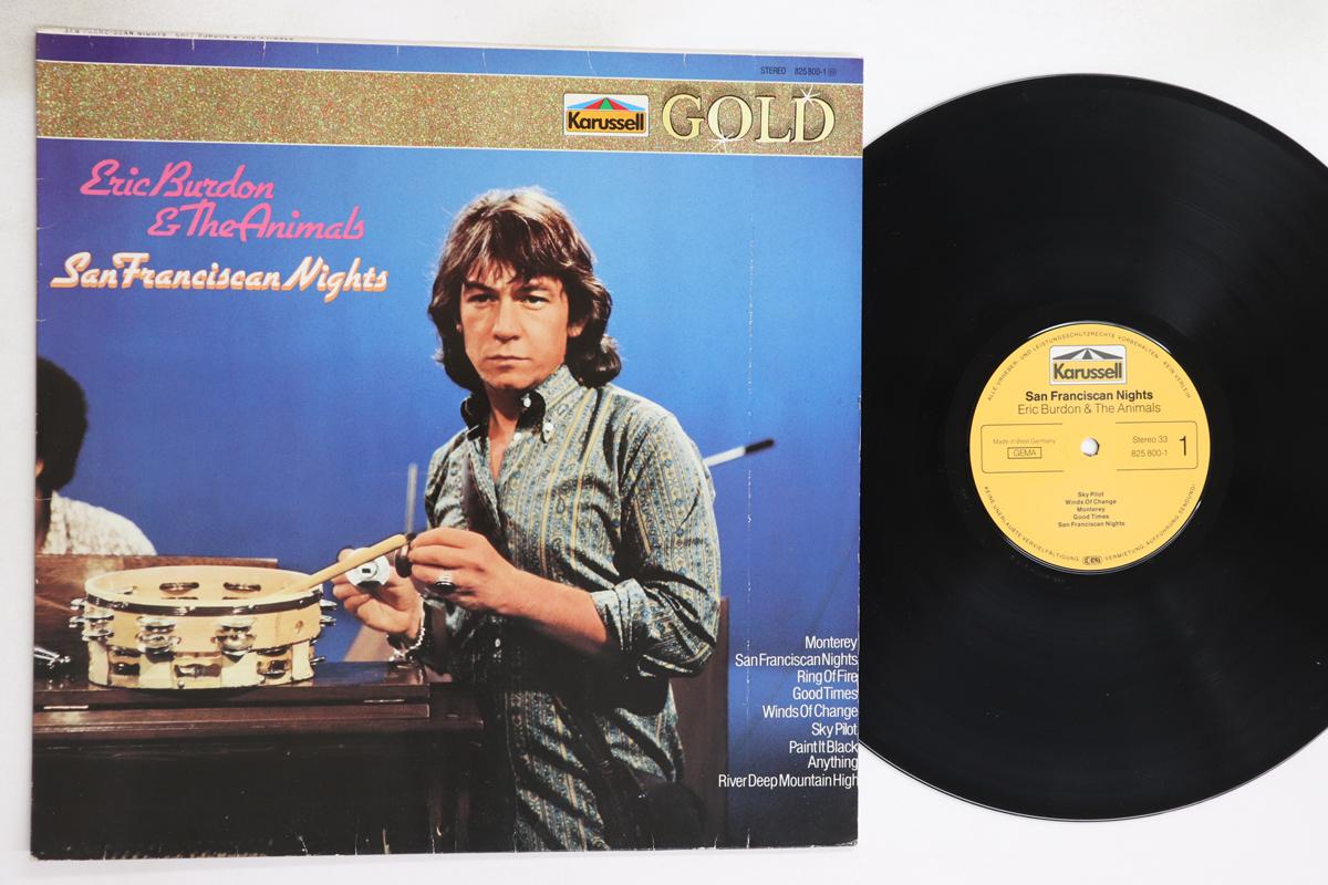 

LP Record ERIC BURDON & THE ANIMALS - San Franciscan Nights 8258001 KARUSSELL Germany Rock Used