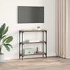 Artisan Oak Console Table 75 X 22.5 X 75 Cm Particleboard