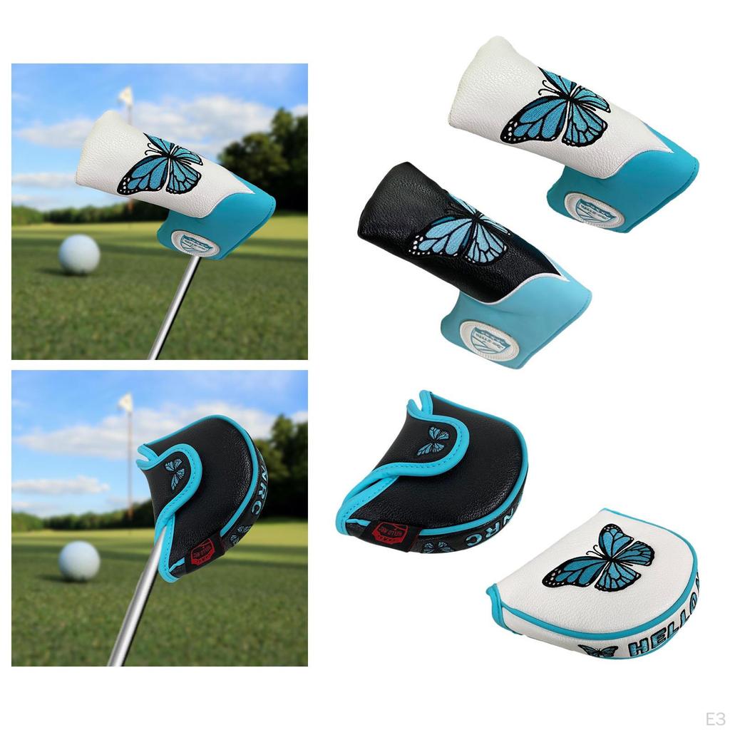 Golf Putter Head Cover Protector Plush Lining Club Headcover