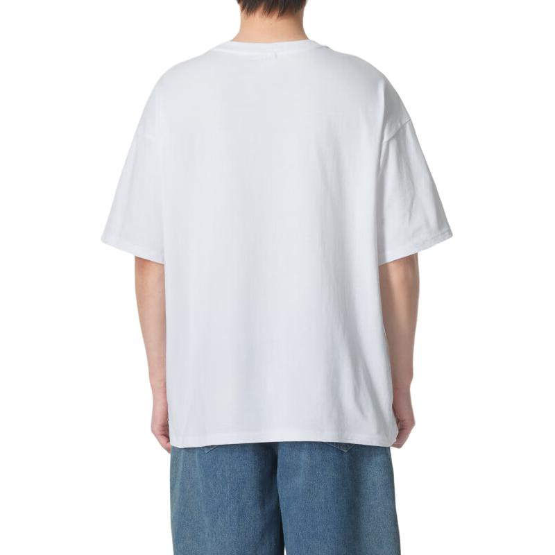 PUMA T Shirts Unisex White Crew Neck Moderate 627004-02
