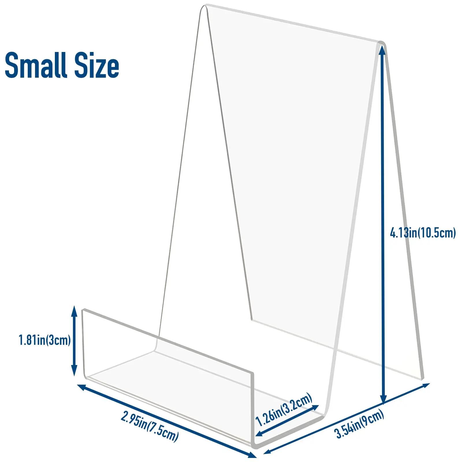 

Подставка для книг Прозрачный акриловый держатель для книг Настольная книжная полка Вертикальная подставка для книг Прозрачная подставка для дисплея ДРОПШИППИНГ