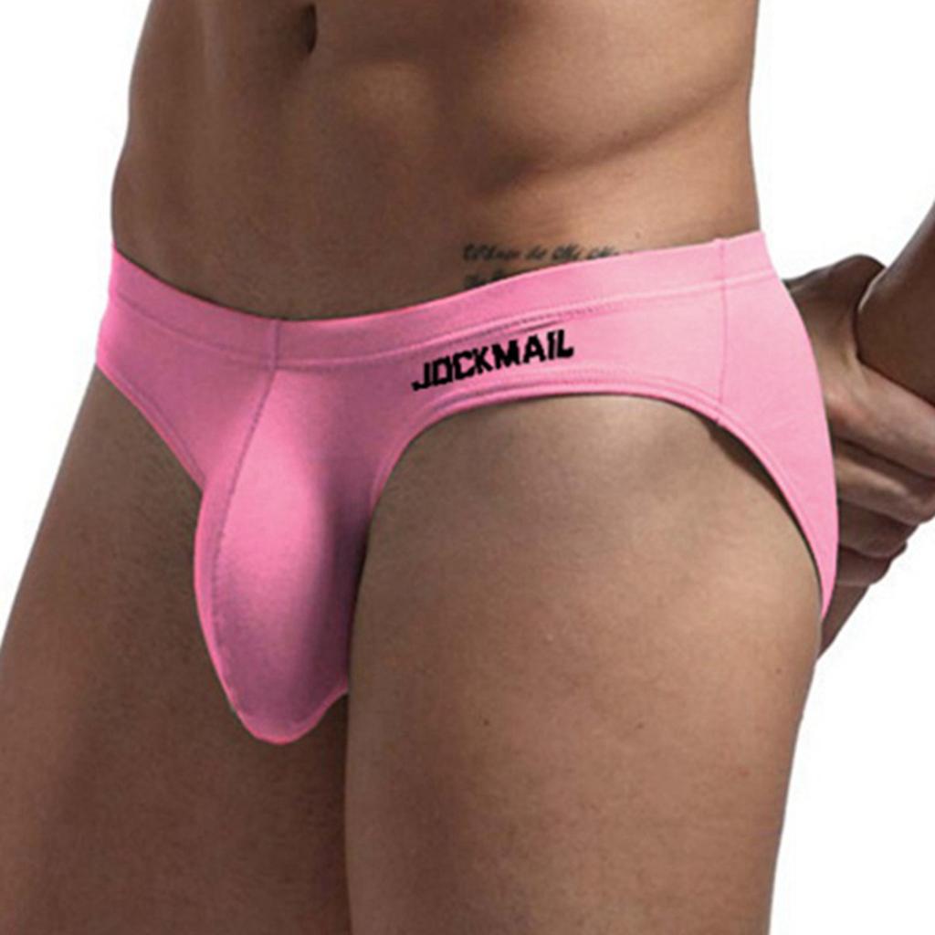 Slips JOCKMAIL Baumwolle Niedrige Taille Sport Atmungsaktiv Komfort Großer Hodensack Alltags-Herren-Slips Unterwäsche