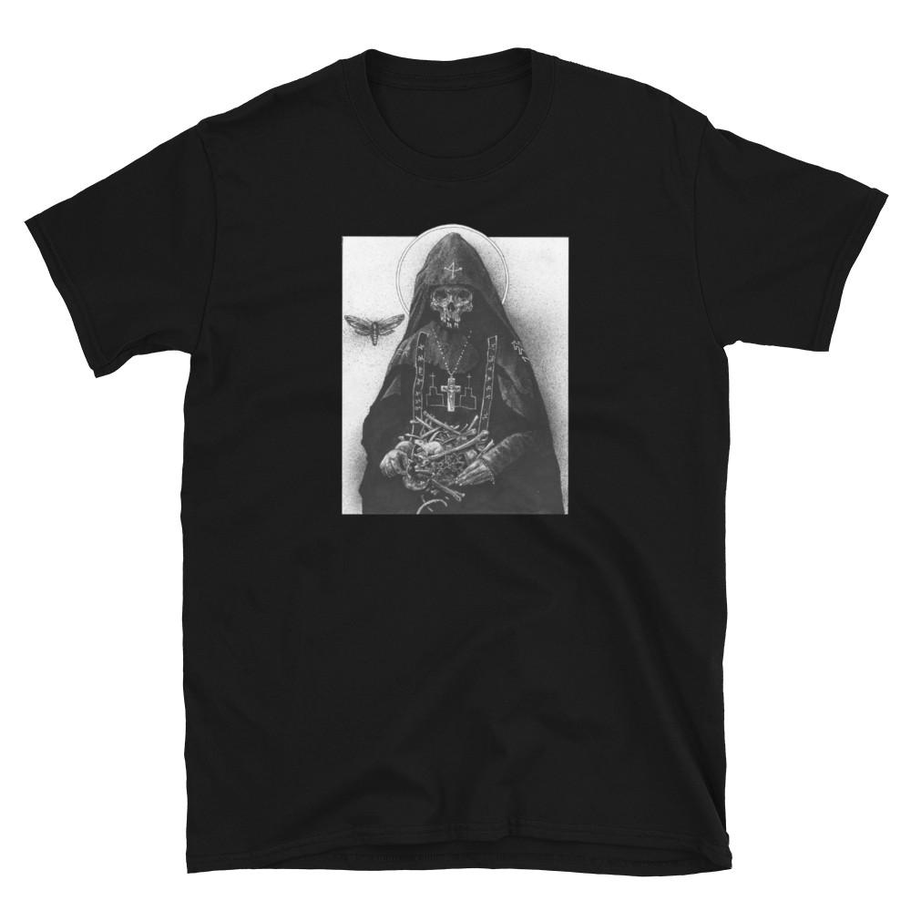 

SYCOPHANT THROUGH DEATH DEATH OBITUARY NEW OCCULT PRINTED TSHIRT Unisex T-Shirt L