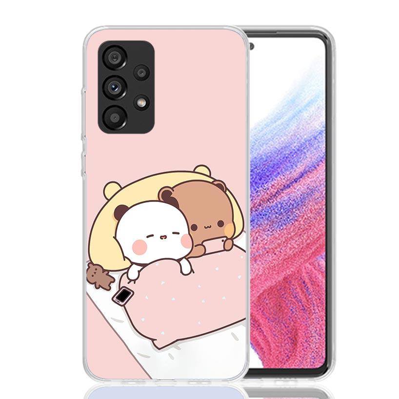 Bubu Dudu Cartoon Cute Phone Case For Samsung Galaxy A52 A42 A32 A22 A12 A02S A72 A51 A41 A31 A21S A50S A71 A40 A30S A10S A70