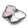 Obi Clasp, Butterfly, Shell Design, Kimono Accessory, Japanese Accessory, KS52012 (pink)