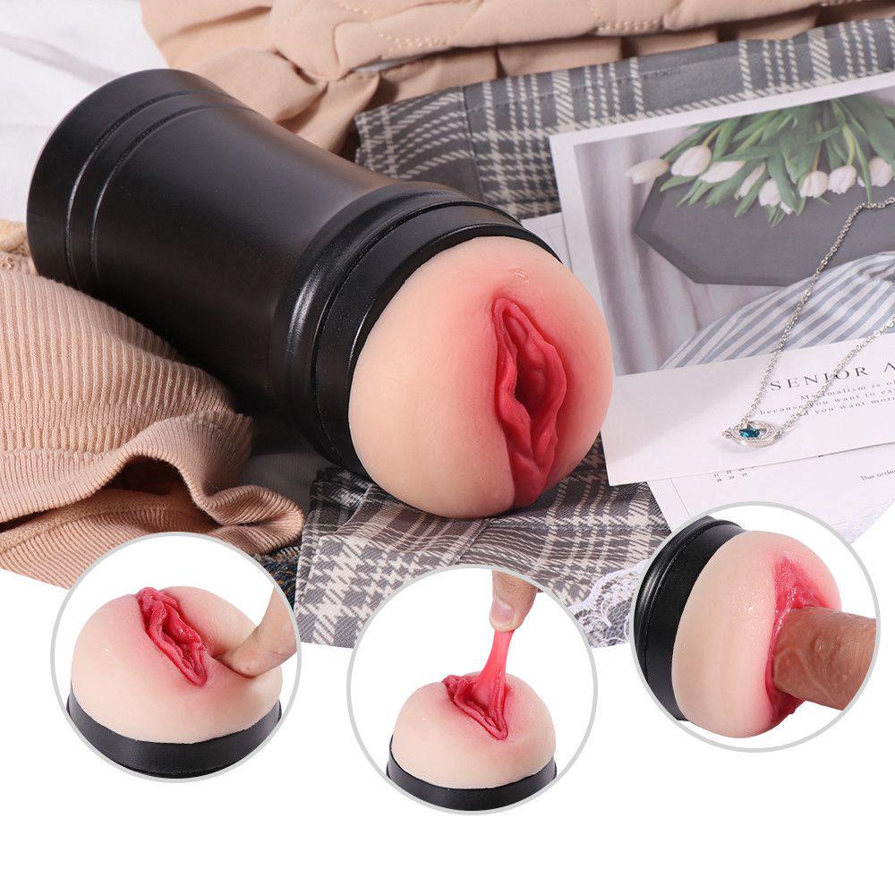 MoDi Realistic Vagina Sex Toys for Men Pocket Pussy Artificial Vagina Silicon Vaginal Male Masturbator Cup Erotic Male Adult Sex Toy