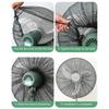 Mesh Round Electric Fan Covers Safety Anti-Pinch Protector Household Universal All-Inclusive Floor Dust-Proof Cover Modern