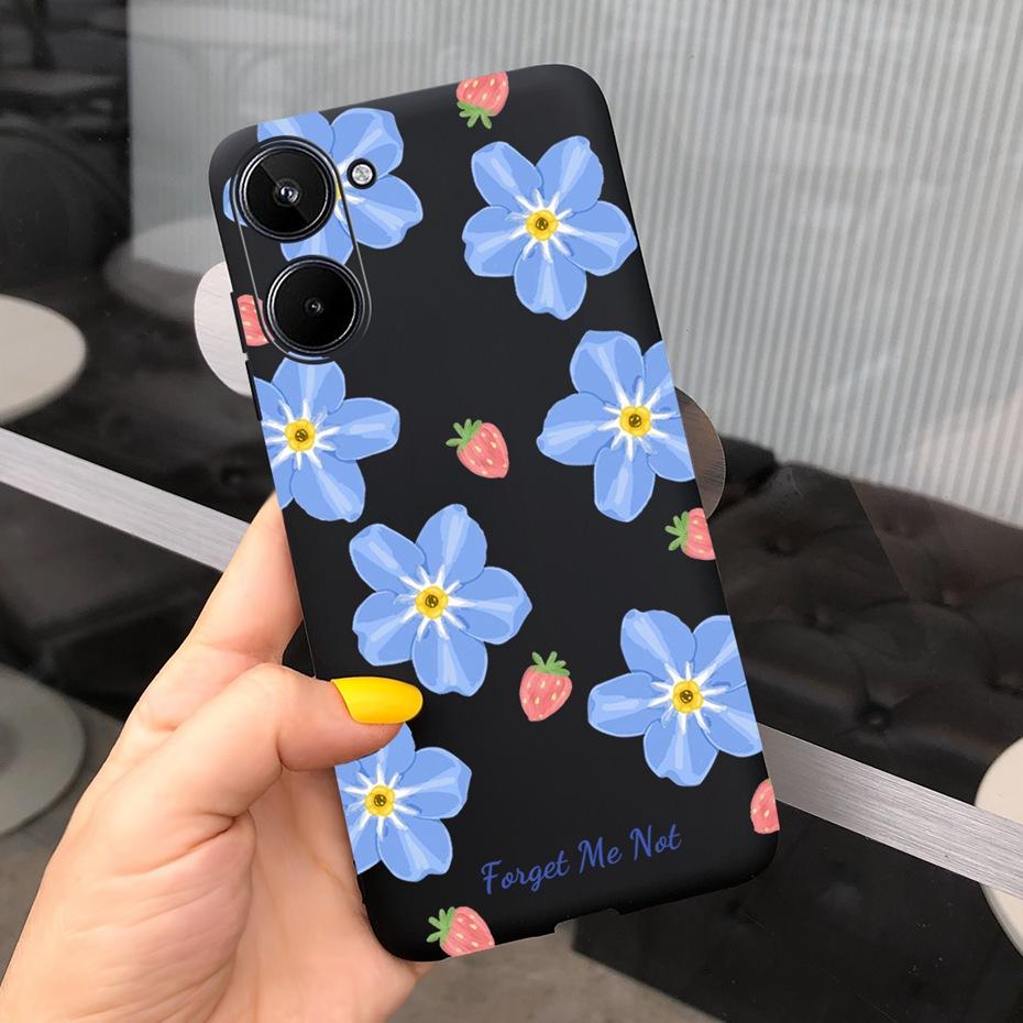 For Realme 10 2022 Lovely Printing Jelly Silicone Case For Realme10 RMX3630 Funda Realme 10 4G Soft TPU Phone Cases