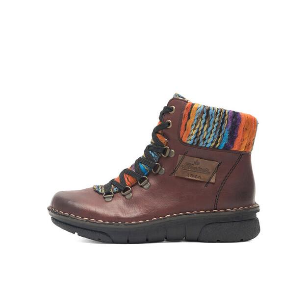 Burgundy Rieker Ankle Boots 73343-35
