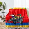 Maisy Mouse Theme Printed Blanket - Perfect for Couch, Bed, Travel & Outdoor Use | Machine Washable, Cozy & Durable.