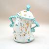 Jars Full of Attitude Ornament with Personality, a Blue and White Spoof Cup