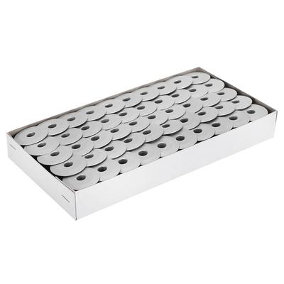 100 Stück Spulen für DY 65 Walking Foot Industrie-Nähmaschine Aluminium Ohne Löcher(6‑5