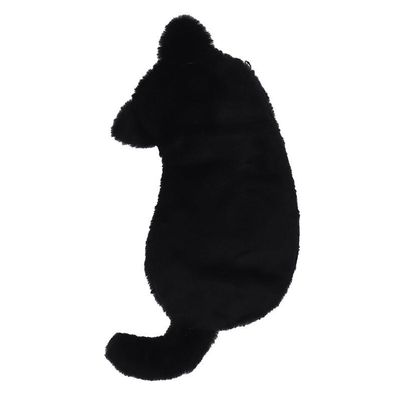 Cartoon Cute Cat Plush Pencil Case With Large Capacity For School Supplies And Makeup Storage