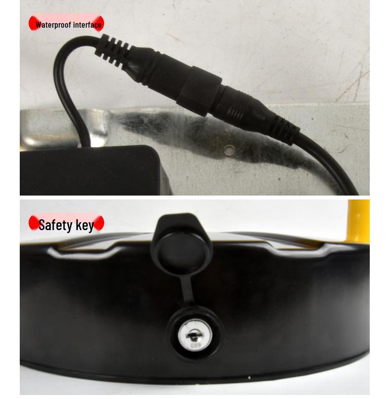 Smart Waterproof Remote Control Parking Lock with Anti-Collision Sensor and Thickened Lithium Battery