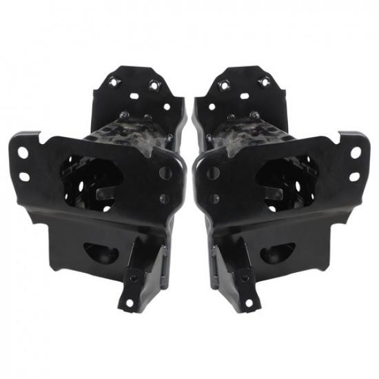 Front Driver+Passenger Side Bumper Brackets for 19-23 Toyota Corolla 2.0L 1.8L