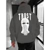 Fashion Print Hooded Sweatshirt