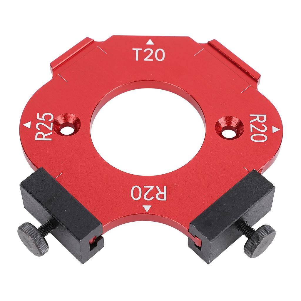 Șablon Jig de Colț Aliaj de Aluminiu R20 T20 R25 Jig Rază Colț Masă Router pentru Proiecte de Prelucrare a Lemnului