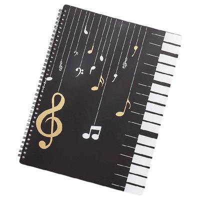 Mehrschichtiger Notenmappenordner Wasserdichter Dokumentenaufbewahrungshalter Tasche Flexibler Notenorganizer Langlebig