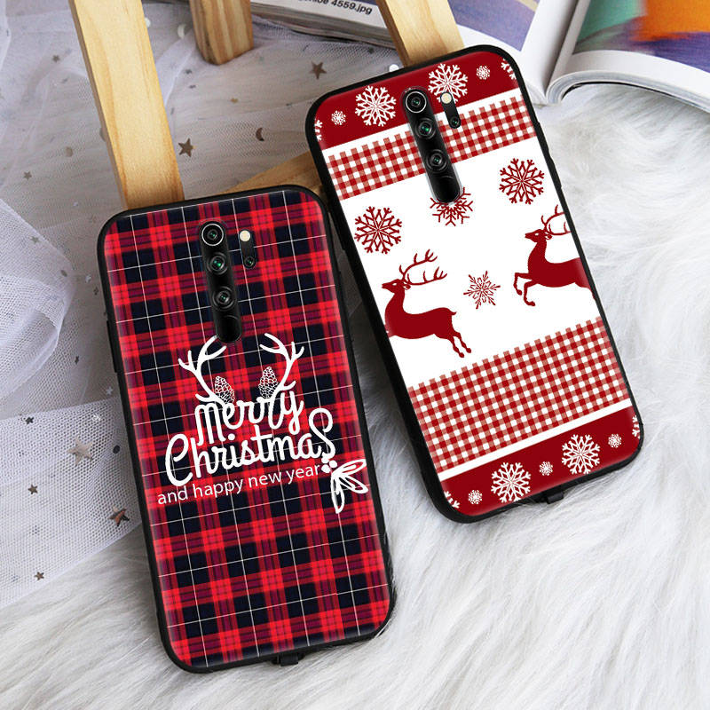 

Чехол для iPhone 15 14 12 Xiaomi Redmi Note 13C VIVO Y20 Samsung S24 FE Realme C21y OPPO A76 Рождественский лось